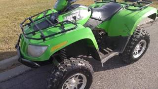 2005 Arctic Cat ATV 500 Manual Review [upl. by Chemarin]