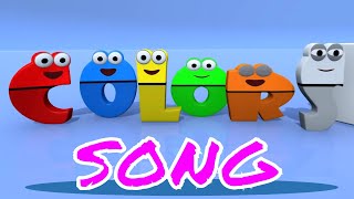 The Colors Song  Learn the Colors  Numbers Song [upl. by Tecil]