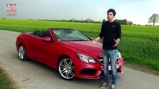 Mercedes EClass 2013 Cabriolet review  Auto Express [upl. by Purse855]