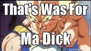 VEGETA AND GOKU GETS HIT IN THE NUTS DBZ ABRIDGED [upl. by Dilks]