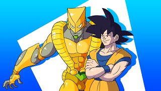 GOKU vs VEGETA but this time they have STANDs [upl. by Libenson66]