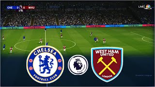 CHELSEA vs WEST HAM  ENGLISH PREMIER LEAGUE 202425 [upl. by Yanttirb883]