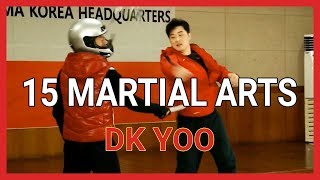 DK Yoo  15 martial arts [upl. by Annwahsal]