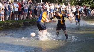 Annual Football Match In River [upl. by Icken]