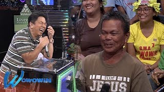 Wowowin Tindero ng isda pinahalakhak si Willie Revillame [upl. by Ashlen]