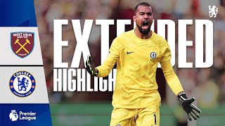 West Ham 31 Chelsea  Highlights  EXTENDED  Premier League 202324 [upl. by Palua]