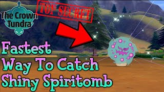 BEST SHINY SPIRITOMB Catching GUIDE  Pokémon Sword and Shield Crown Tundra DLC [upl. by Januarius]