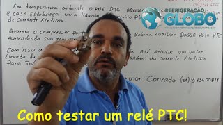 Como testar um relé PTC [upl. by Onurb576]