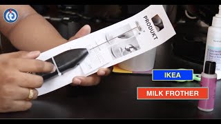 IKEA MILK FROTHER Review amp Battery Installation [upl. by Teyut]