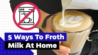 How To Froth Milk At Home Best Milk Frothers Review [upl. by Agretha544]