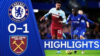 Chelsea 01 West Ham United  Premier League Highlights [upl. by Adnilemre]