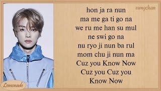 NCT U  Know Now Easy Lyrics [upl. by Stoeber167]