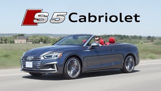 2018 Audi S5 Cabriolet Review  Topless Turbo Fun [upl. by Remle491]