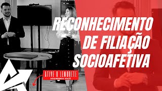 DIREITO DE FAMÍLIA Reconhecimento de filiação socioafetiva [upl. by Howlond208]