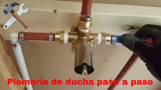 Como instalar un GRIFO DE DUCHA😅🚿 [upl. by Huda]