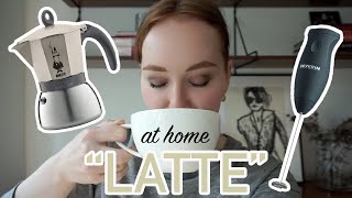 HOW TO MAKE A quotLATTEquot AT HOME moka pot  frother [upl. by Halverson]