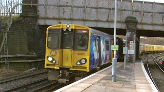 Half an Hour at 216  Birkenhead North Station 1022017  Class 507 508 terminus [upl. by Dorina]