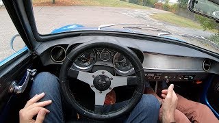 1969 Alpine Renault A110 1600S POV Test Drive By Tedward Binaural Audio [upl. by Gnaht]