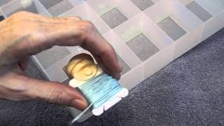 How I Use the DMC Bobbin Winder Demonstration and Review Flosstube [upl. by Ynaffit]