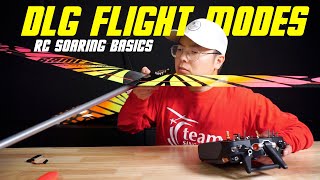 RC Glider Basics  DLG Flight Modes [upl. by Mashe]