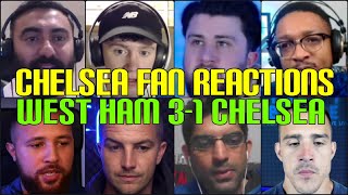 CHELSEA FANS REACTION TO WEST HAM 31 CHELSEA  FANS CHANNEL [upl. by Aran]